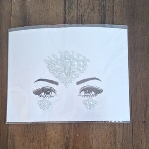 Rhinestone Face Gems Jewels Face Crystal Stickers